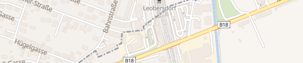 Karte Bahnhof Leobersdorf