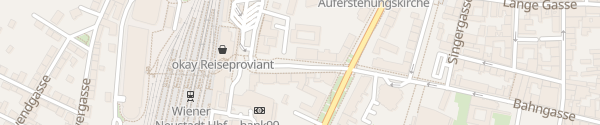 Karte Bahngasse Wiener Neustadt