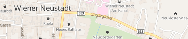 Karte E-Bike Ladestation Hauptplatz Garage Wiener Neustadt