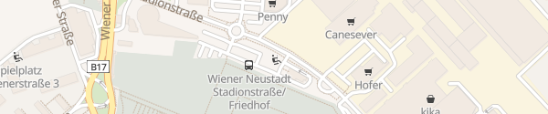 Karte Burger King Wiener Neustadt