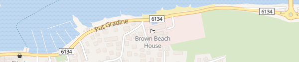 Karte Hotel Brown Beach House Trogir