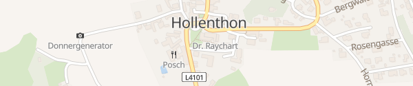 Karte Gemeindeamt Hollenthon