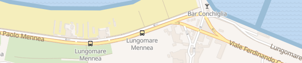 Karte Lungomare Pietro Mennea Barletta