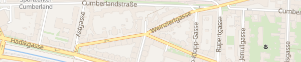 Karte City - Weinzierlgasse Wien