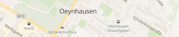 Karte Kulturzentrum Oeynhausen Traiskirchen