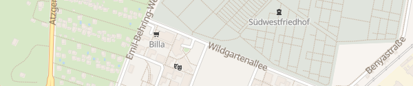 Karte Wildgartenallee Wien