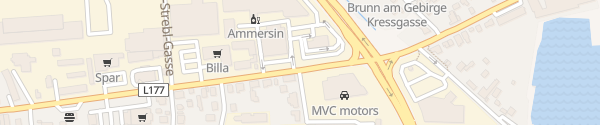 Karte McDonald's Wiener Straße Brunn am Gebirge