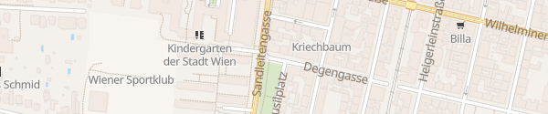 Karte City - Musilplatz Wien
