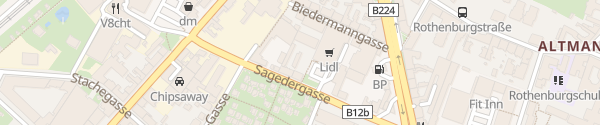 Karte Lidl Sagedergasse Wien