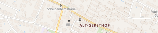 Karte City - Gersthofer Straße Wien