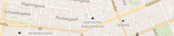 Karte City - Tannhäuserplatz Wien