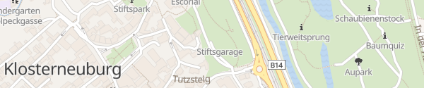 Karte Stift Klosterneuburg Parkplatz P1 Klosterneuburg