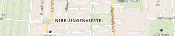 Karte City - Kriemhildplatz Wien
