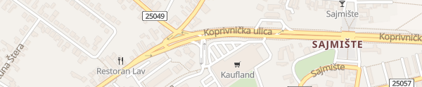 Karte Kaufland Koprivnička Varaždin