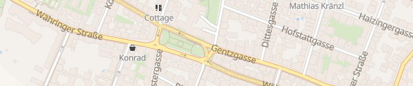 Karte City - Gentzgasse Wien