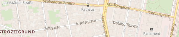 Karte Hotel Josefshof am Rathaus Wien