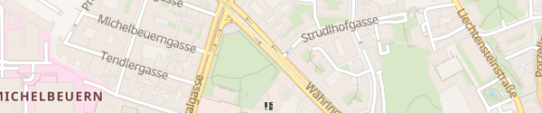 Karte City - Währinger Straße Wien
