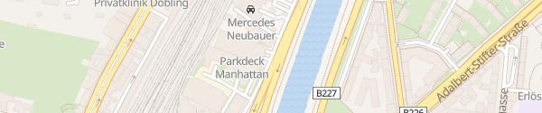 Karte M-Parking Wien