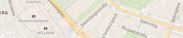 Karte City - Babenbergerstraße Wien