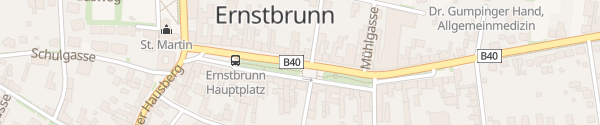 Karte Hauptplatz Ernstbrunn