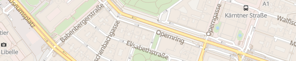 Karte City - Opernring Wien