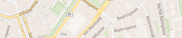 Karte Hotel InterContinental Wien Wien