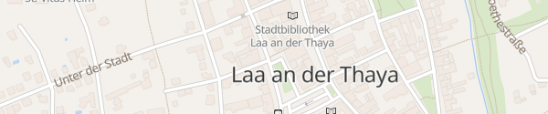 Karte Stadtplatz Laa an der Thaya