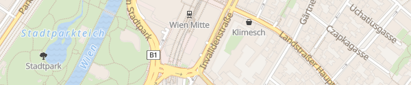 Karte Garage Invalidenstraße Wien