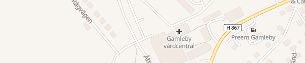 Karte Handelsplats Gamleby
