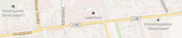 Karte Lagerhaus Ebreichsdorf