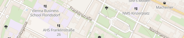 Karte City - Franklinstraße Wien