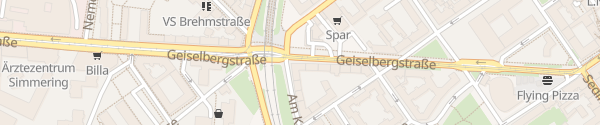 Karte City - Geiselbergstraße Wien
