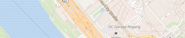 Karte Donau-City-Straße Wien