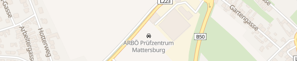 Karte ARBÖ Mattersburg