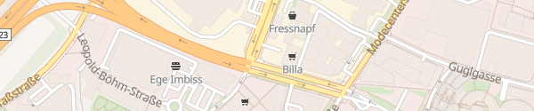 Karte Billa Franzosengraben Wien