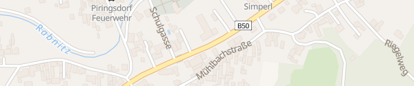 Karte Burgenland Straße Piringsdorf