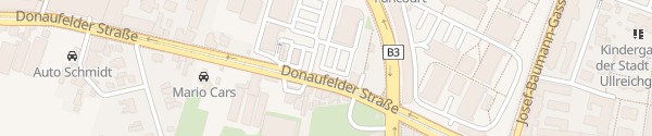 Karte Hofer Donaufelder Straße Wien