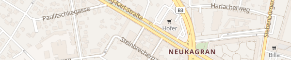 Karte City - Erzherzog-Karl-Straße Wien