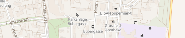 Karte City - Bubergasse Wien