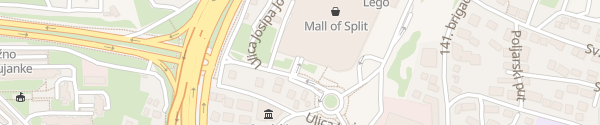 Karte Mall of Split Split