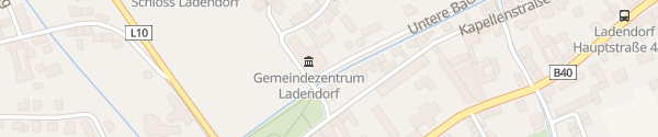 Karte E-Bike Ladestation Gemeindezentrum Ladendorf