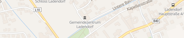 Karte Gemeindezentrum Ladendorf