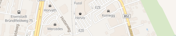 Karte HPC EZE Einkaufszentrum Eisenstadt