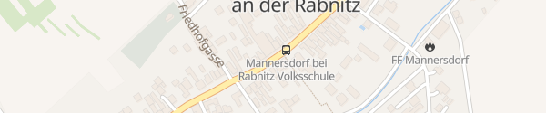 Karte Hauptstraße Mannersdorf an der Rabnitz
