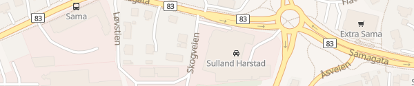 Karte Sulland Harstad