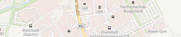 Karte McDonald's Eisenstadt