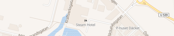 Karte The Steam Hotel Västerås