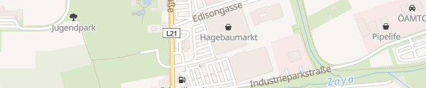 Karte Hagebaumarkt Fetter Mistelbach