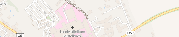 Karte Schlossbergstraße Mistelbach