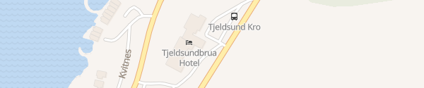 Karte Tjeldsundbrua Hotel Evenskjer
